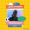 Use the live feature to interact even more intensively with your subscribers!